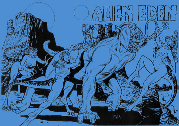 book cover - Alien Eden 1