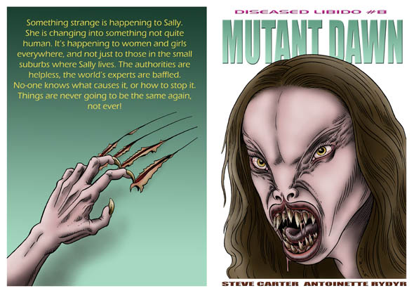book cover - Diseased Libido #8 - Mutant Dawn