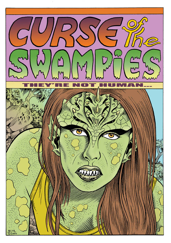 Curse of the Swampies - Man is Their Prey poster