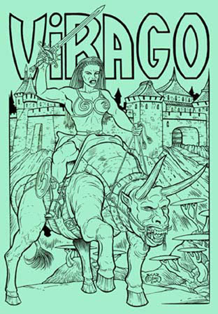 book cover - Virago #1