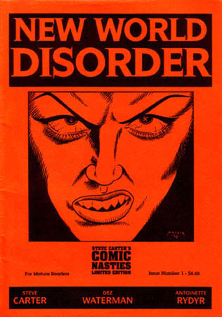 book cover - New World Disorder #1