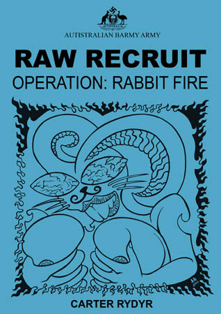 book cover - Raw Recruit - Operation: Rabbit Fire