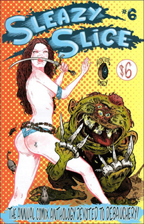 Sleazy Slice #6 cover